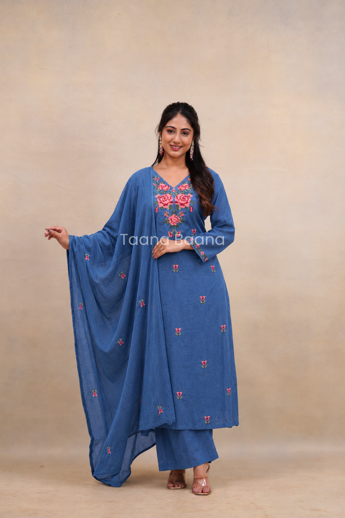 Dupatta Pant Set