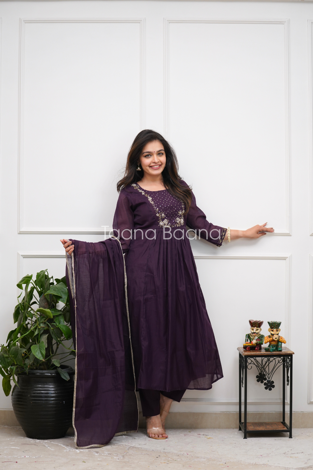 Dupatta Pant Set