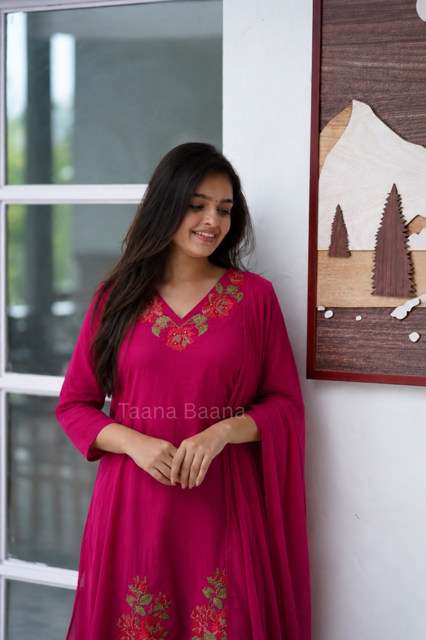 Dupatta Pant Set