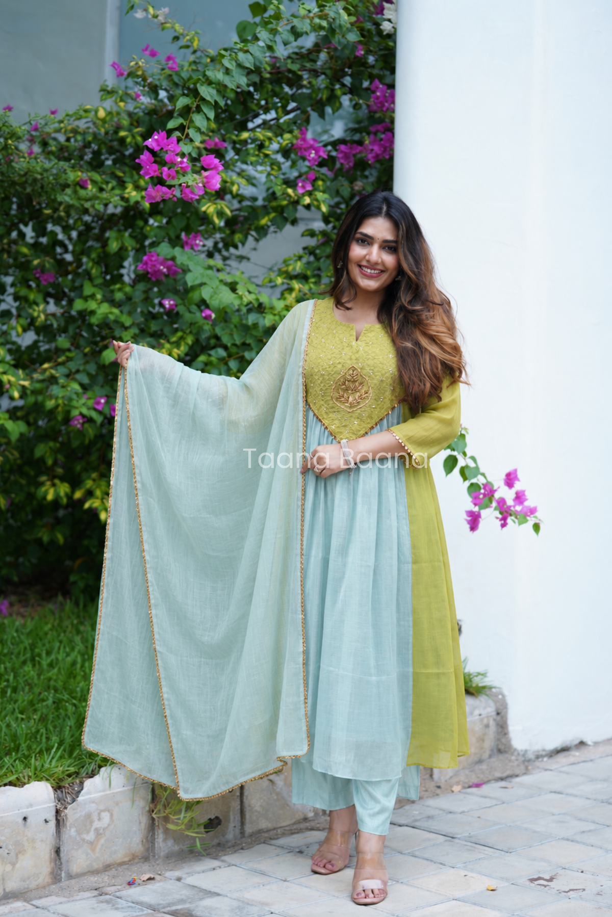 Dupatta Pant Set