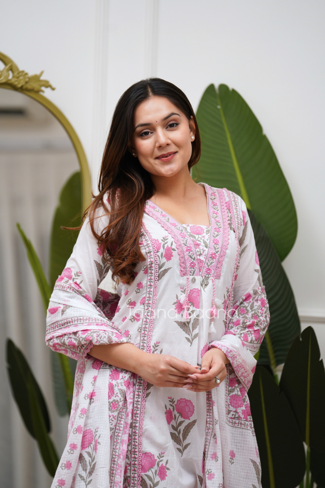 Dupatta Pant Set