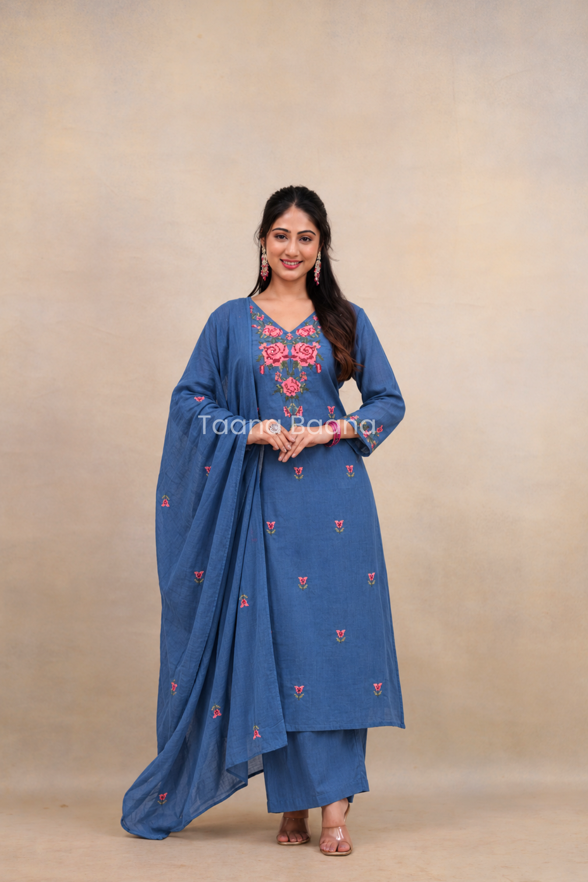 Dupatta Pant Set