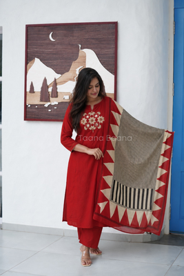 Dupatta Pant Set