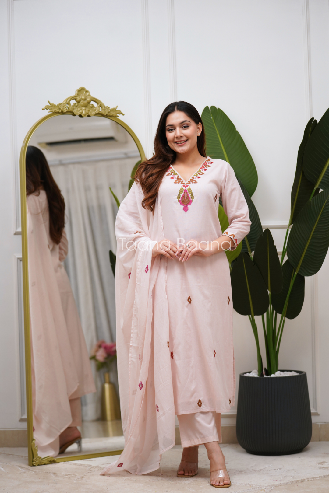 Dupatta Pant Set