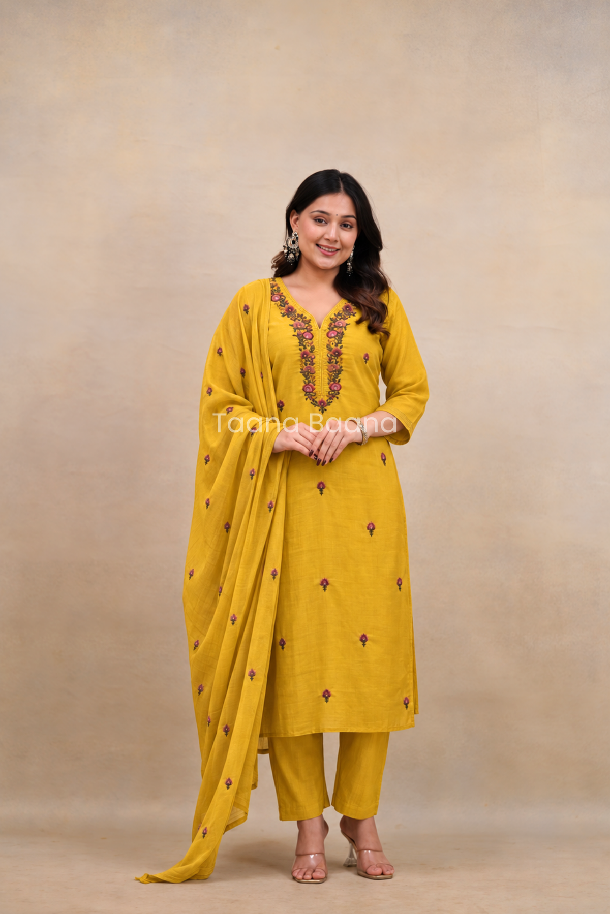 Dupatta Pant Set