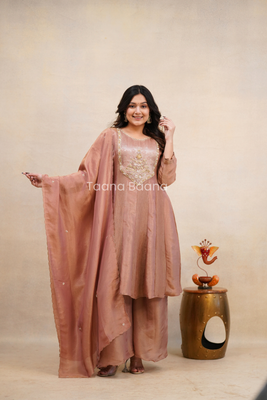 Dupatta Plazo Set