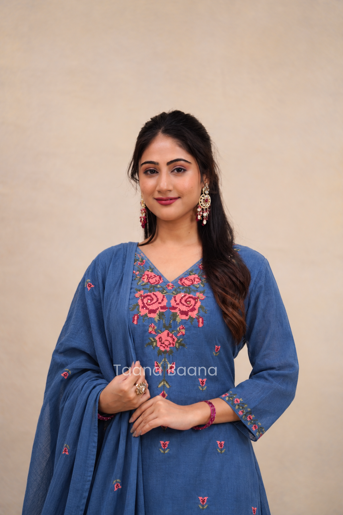Dupatta Pant Set