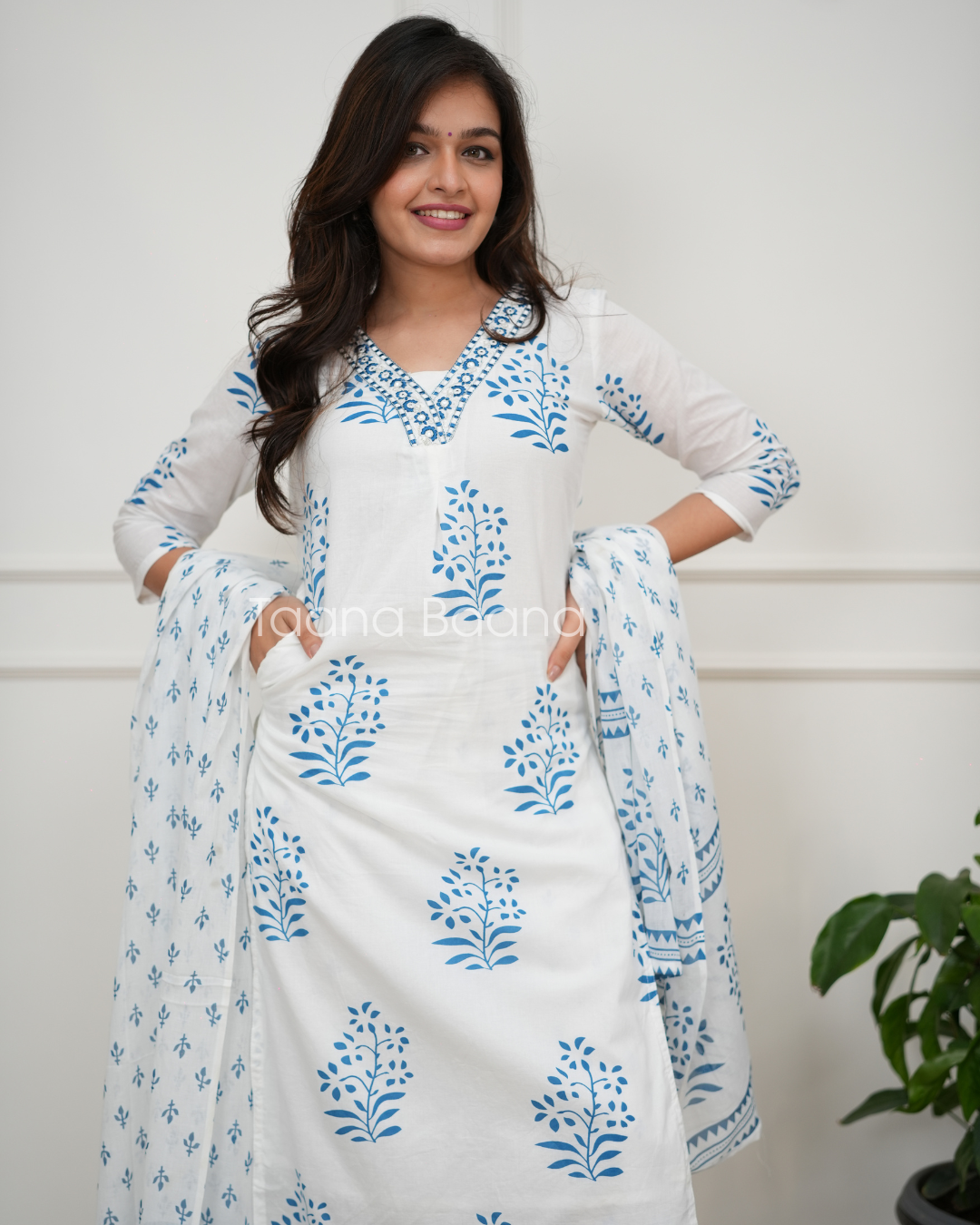 Dupatta Pant Set