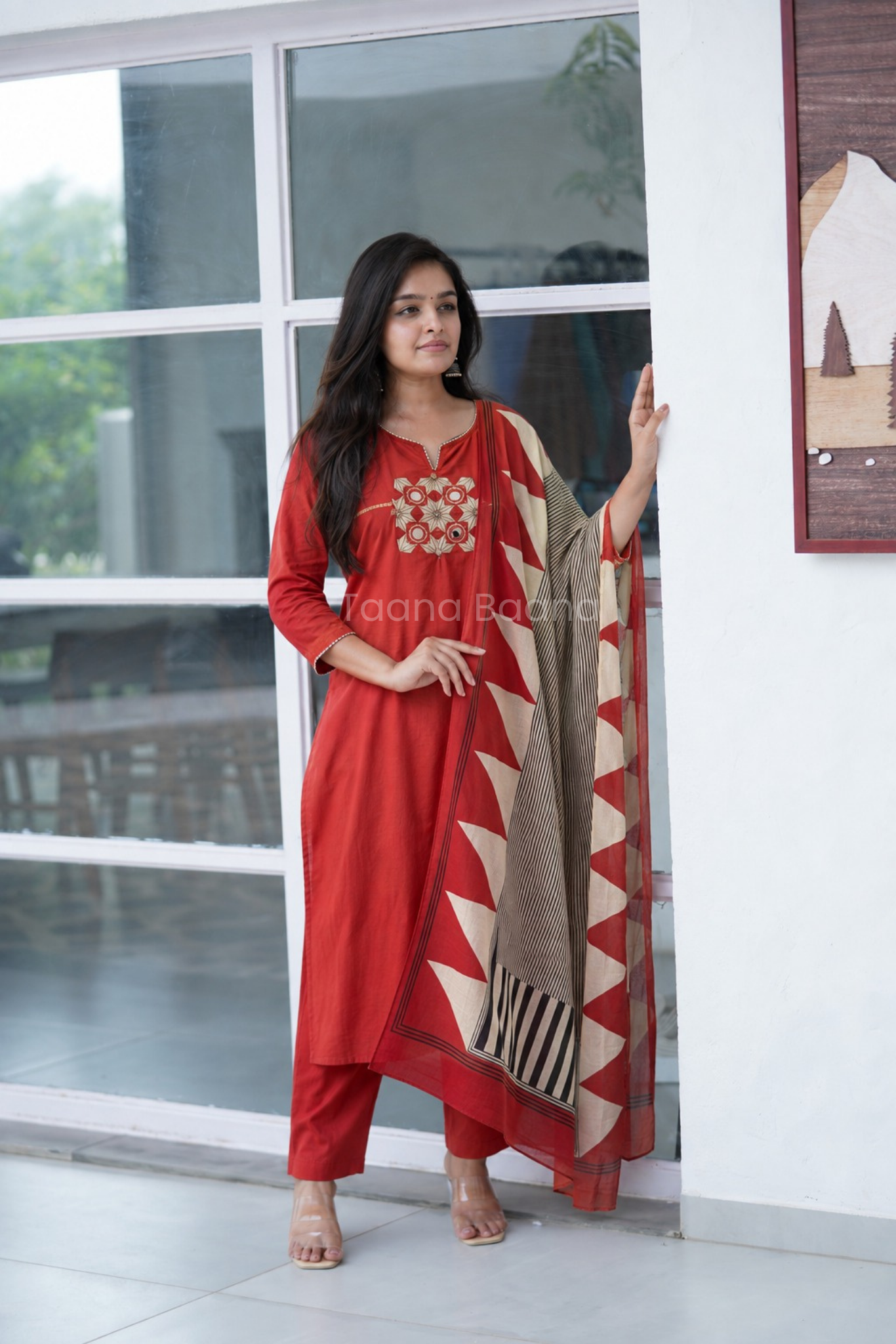 Dupatta Pant Set