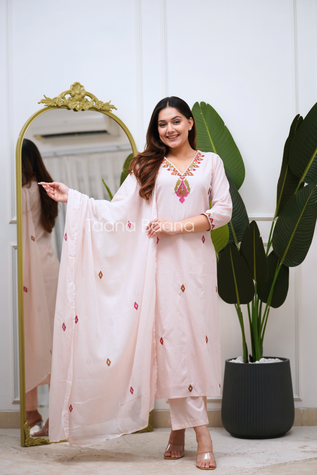 Dupatta Pant Set