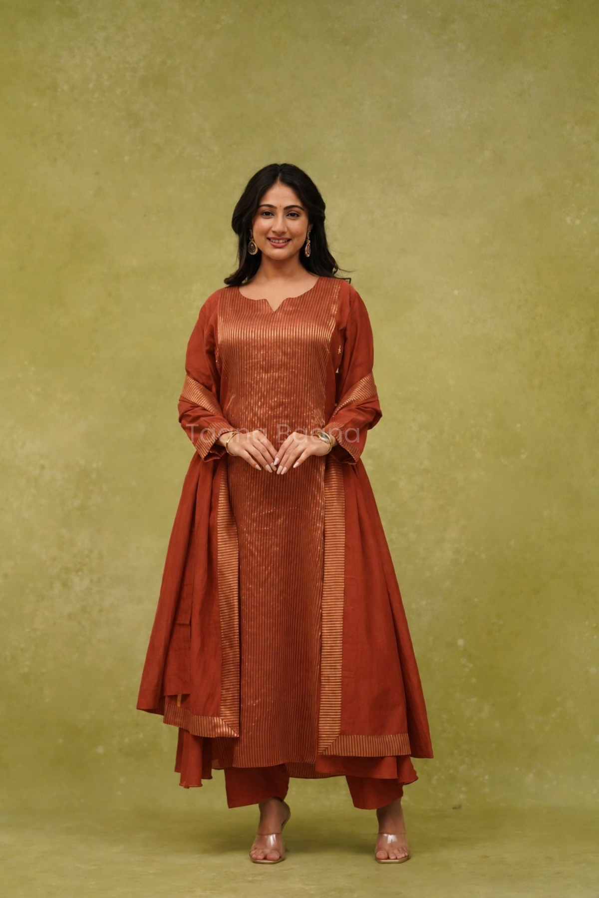 Dupatta Pant Set