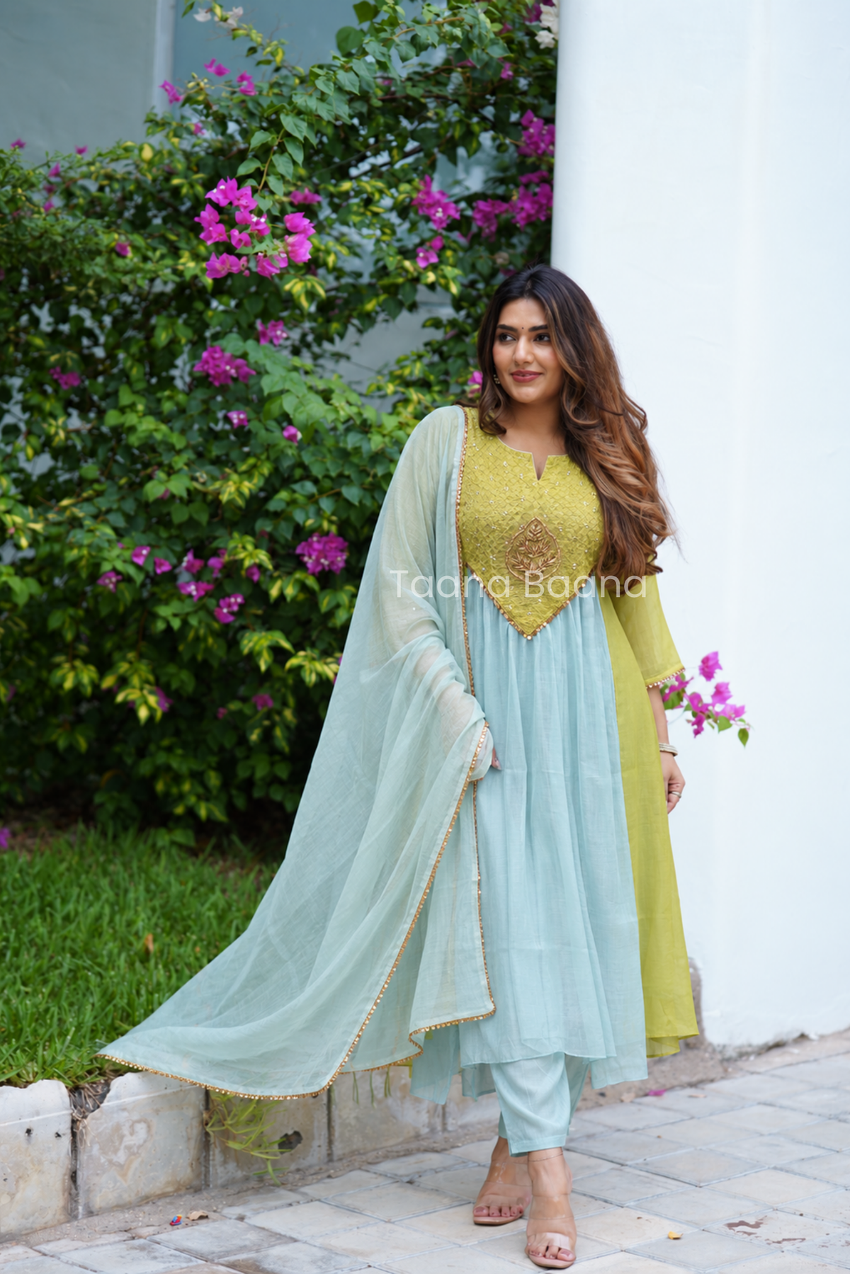 Dupatta Pant Set