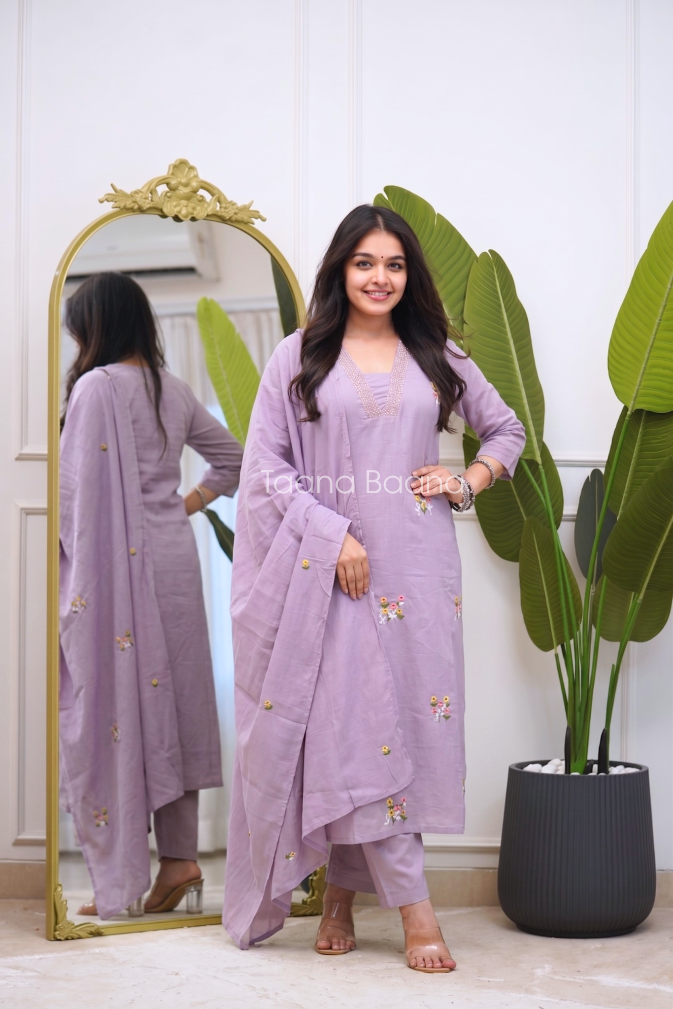Dupatta Pant Set