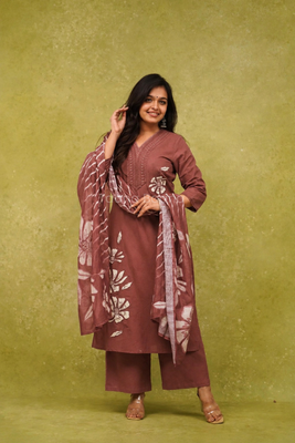 Dupatta Pant Set