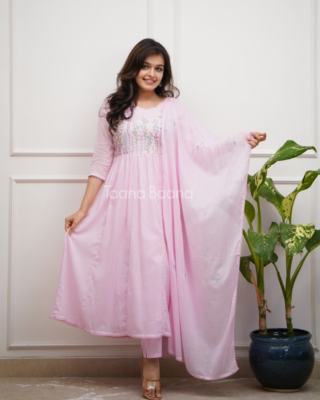 Dupatta Pant Set