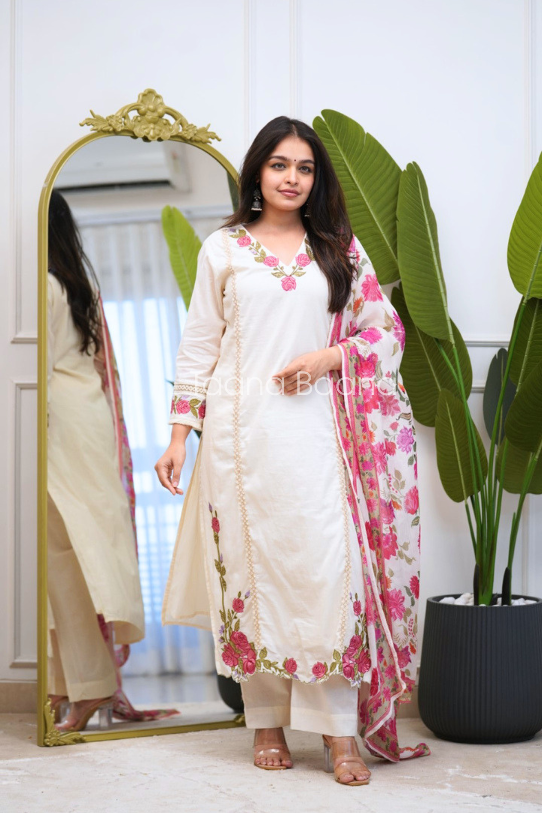 Dupatta Pant Set