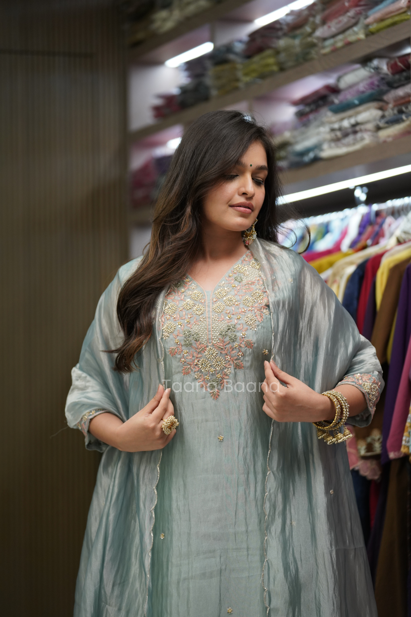 Dupatta Pant Set