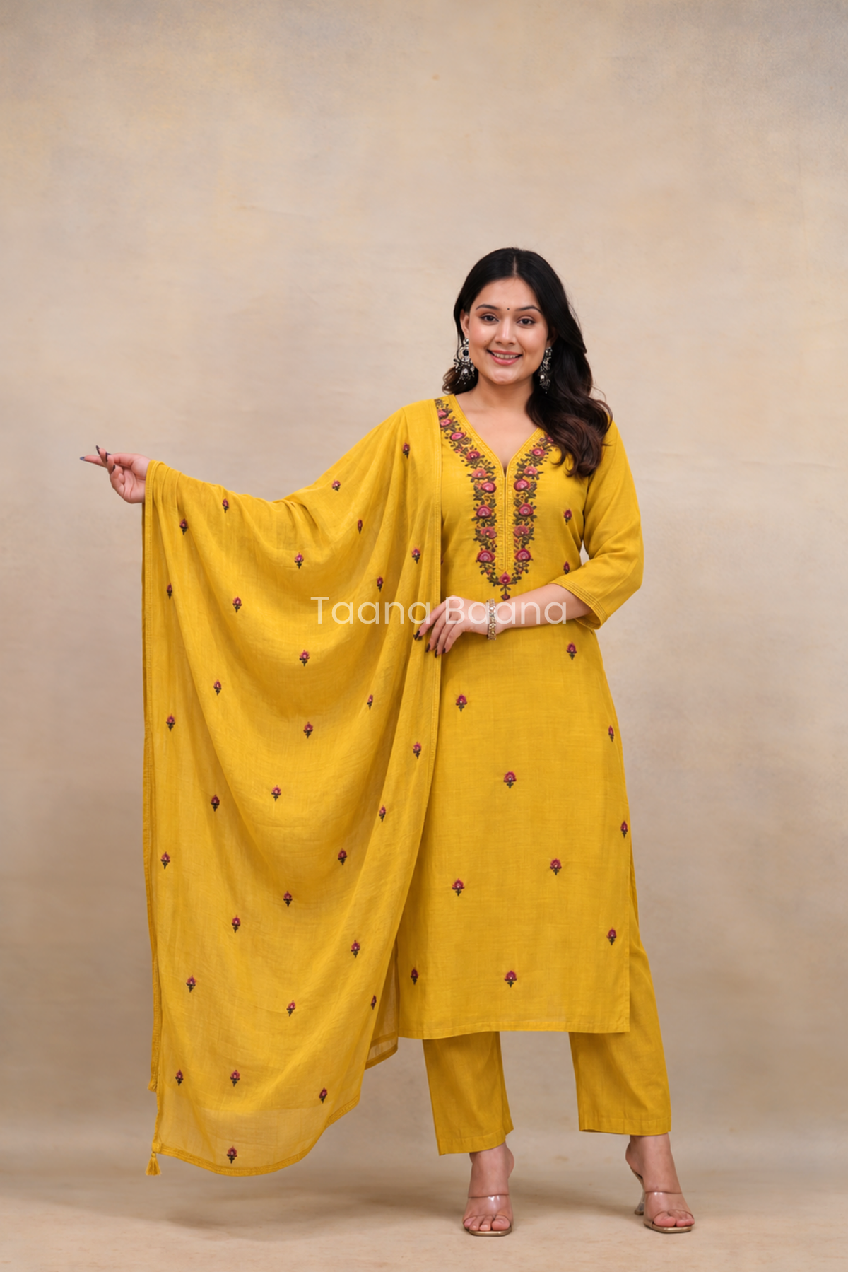 Dupatta Pant Set