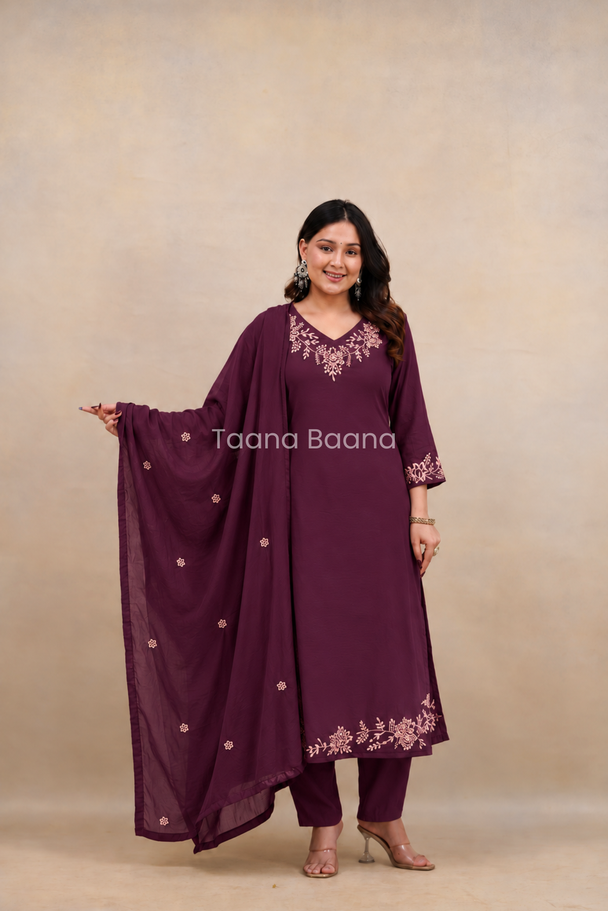 Dupatta Pant Set
