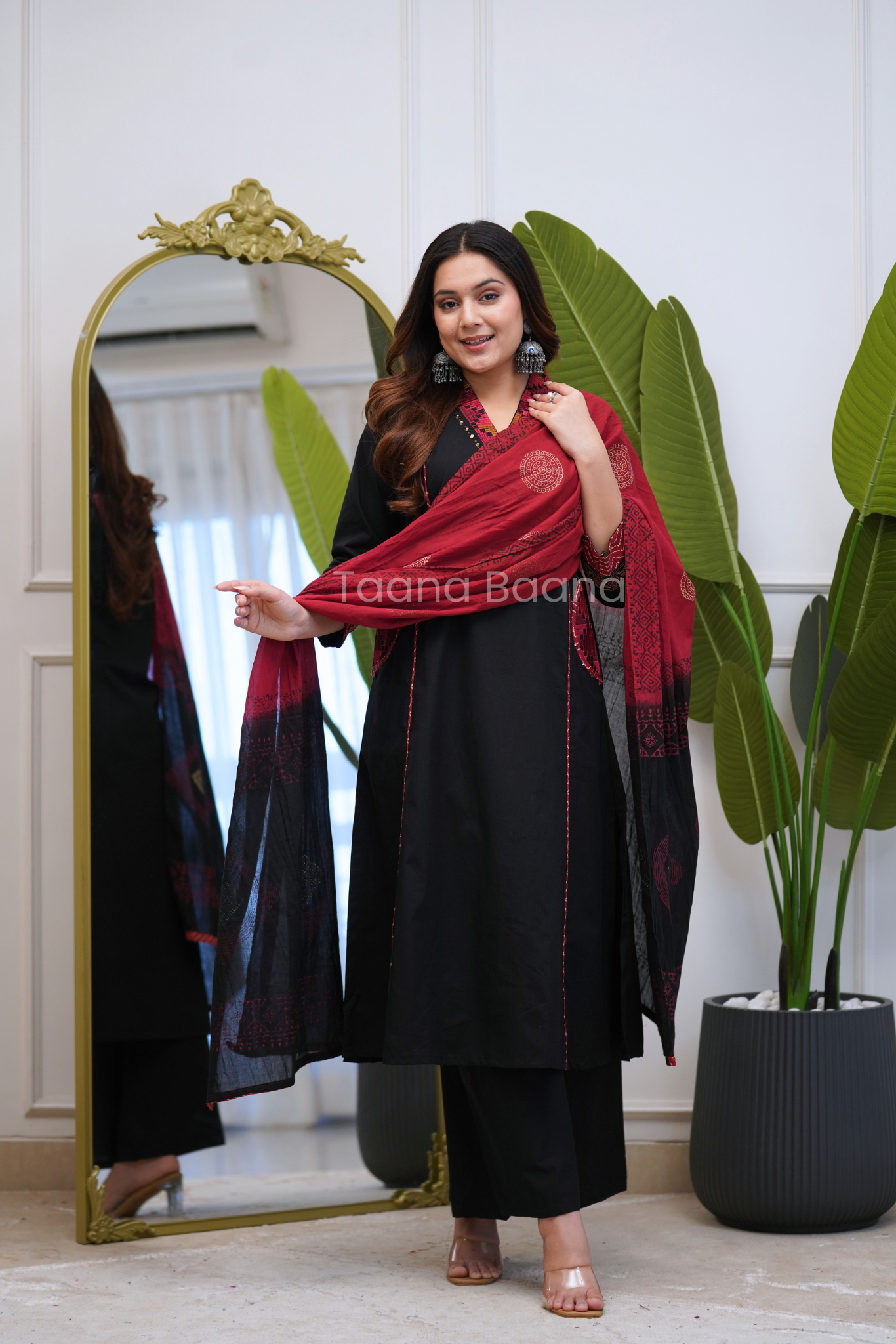 Dupatta Pant Set