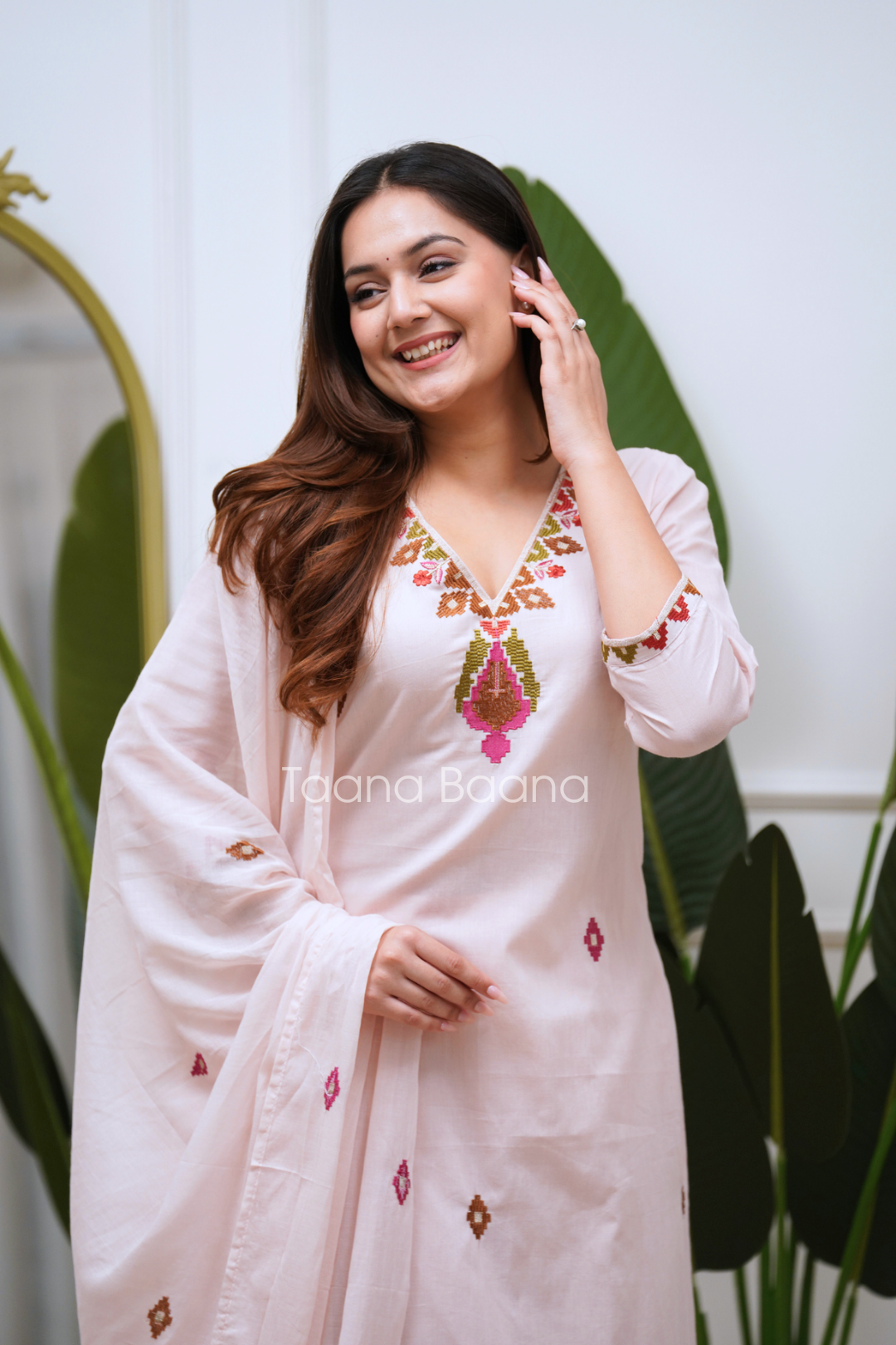 Dupatta Pant Set
