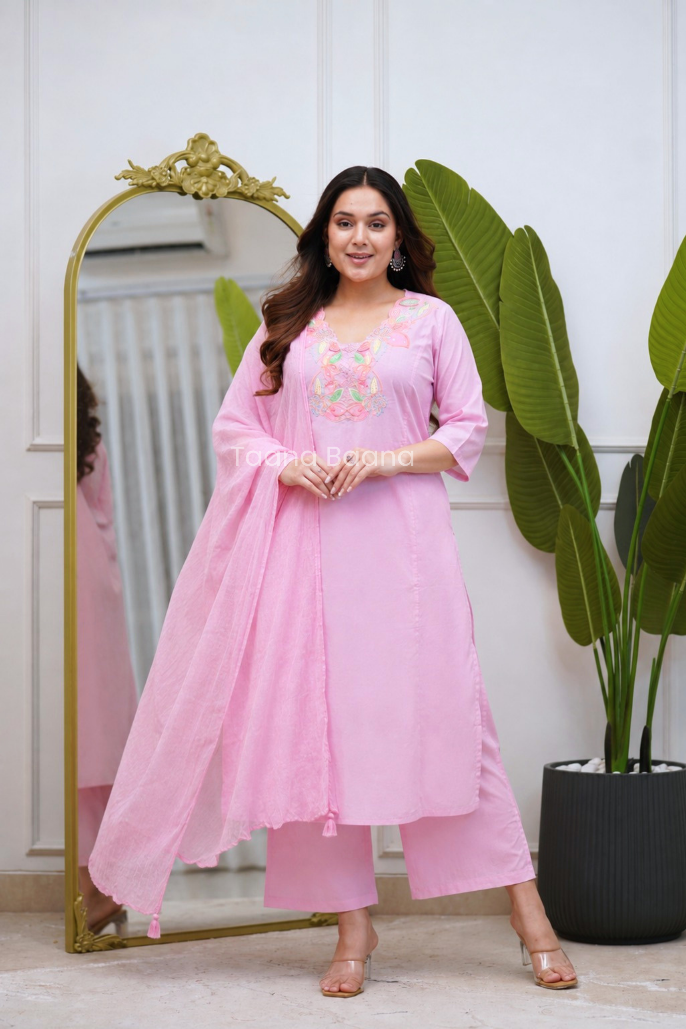 Dupatta Pant Set