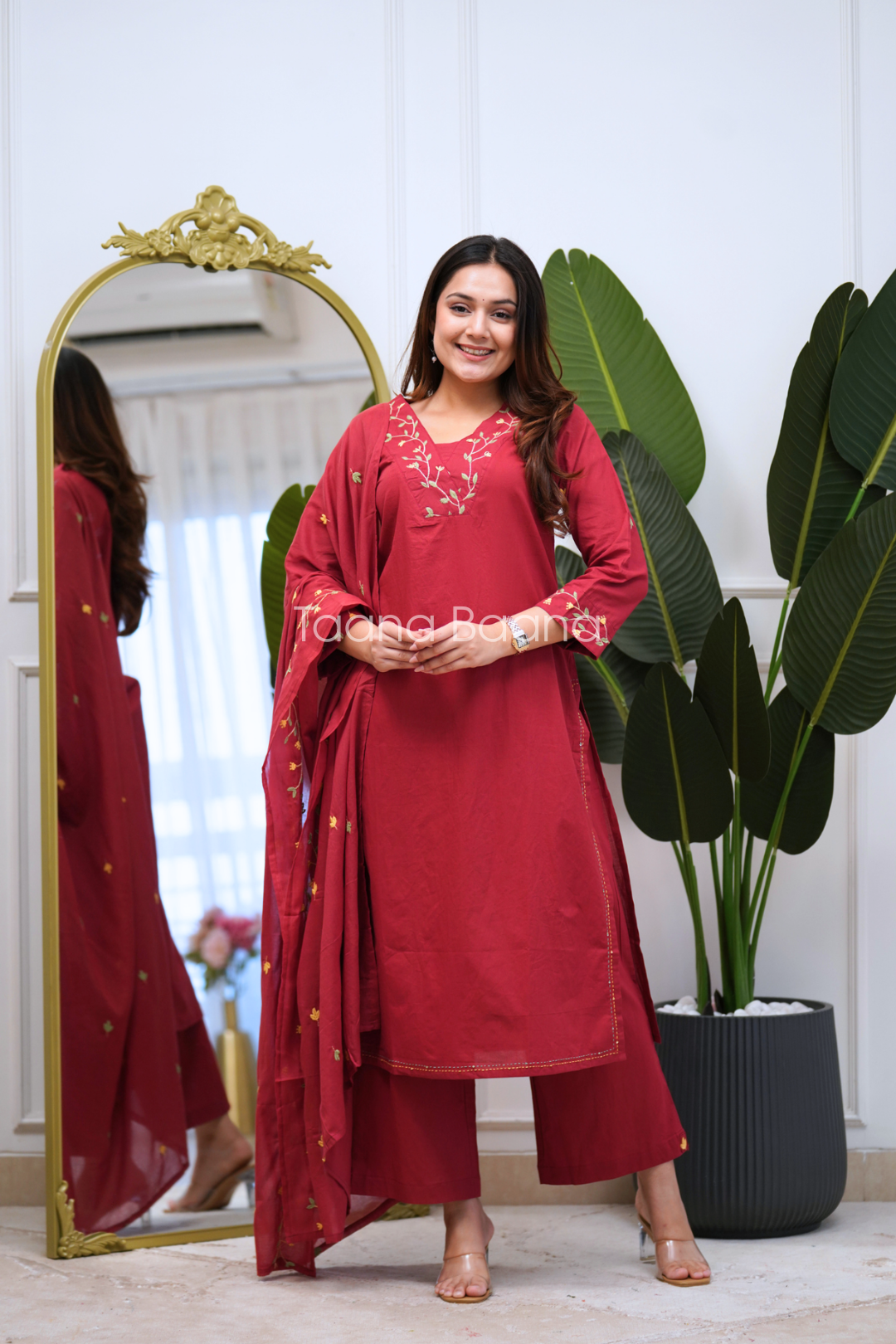 Dupatta Pant Set