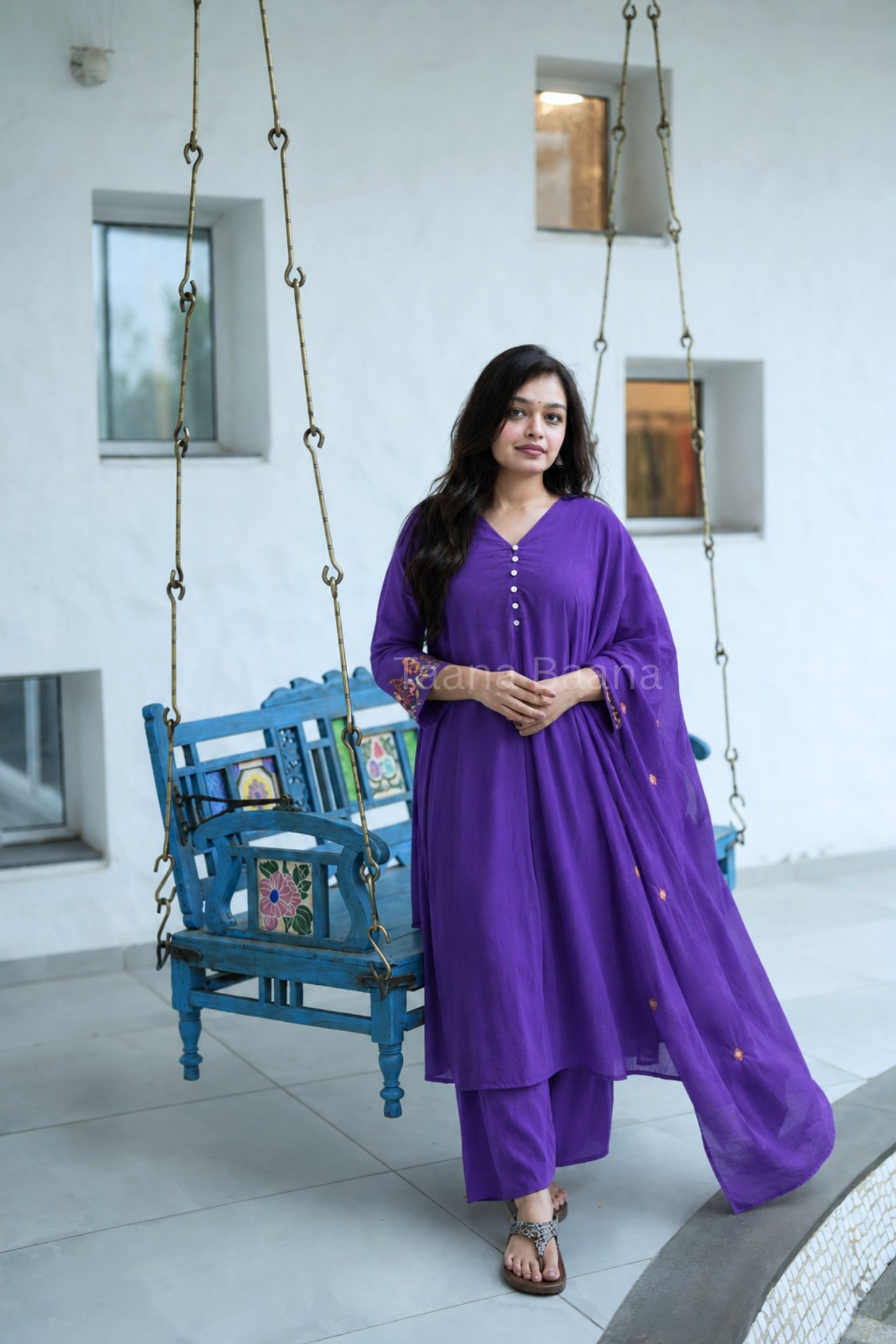 Dupatta Pant Set