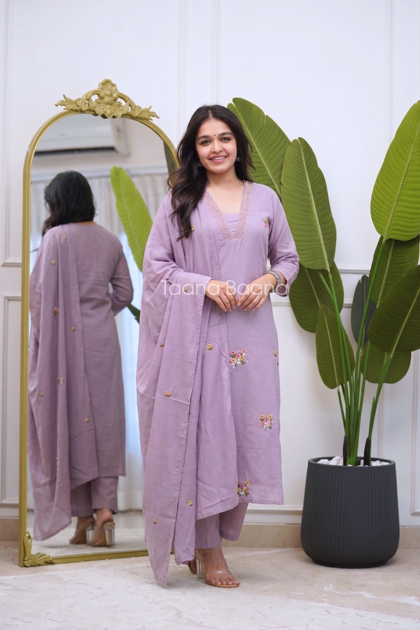 Dupatta Pant Set