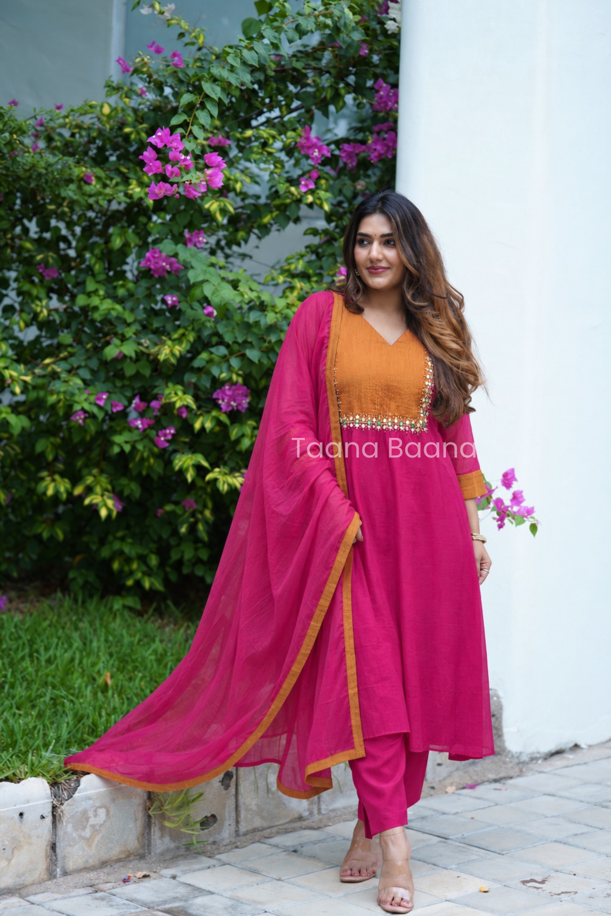 Dupatta Pant Set