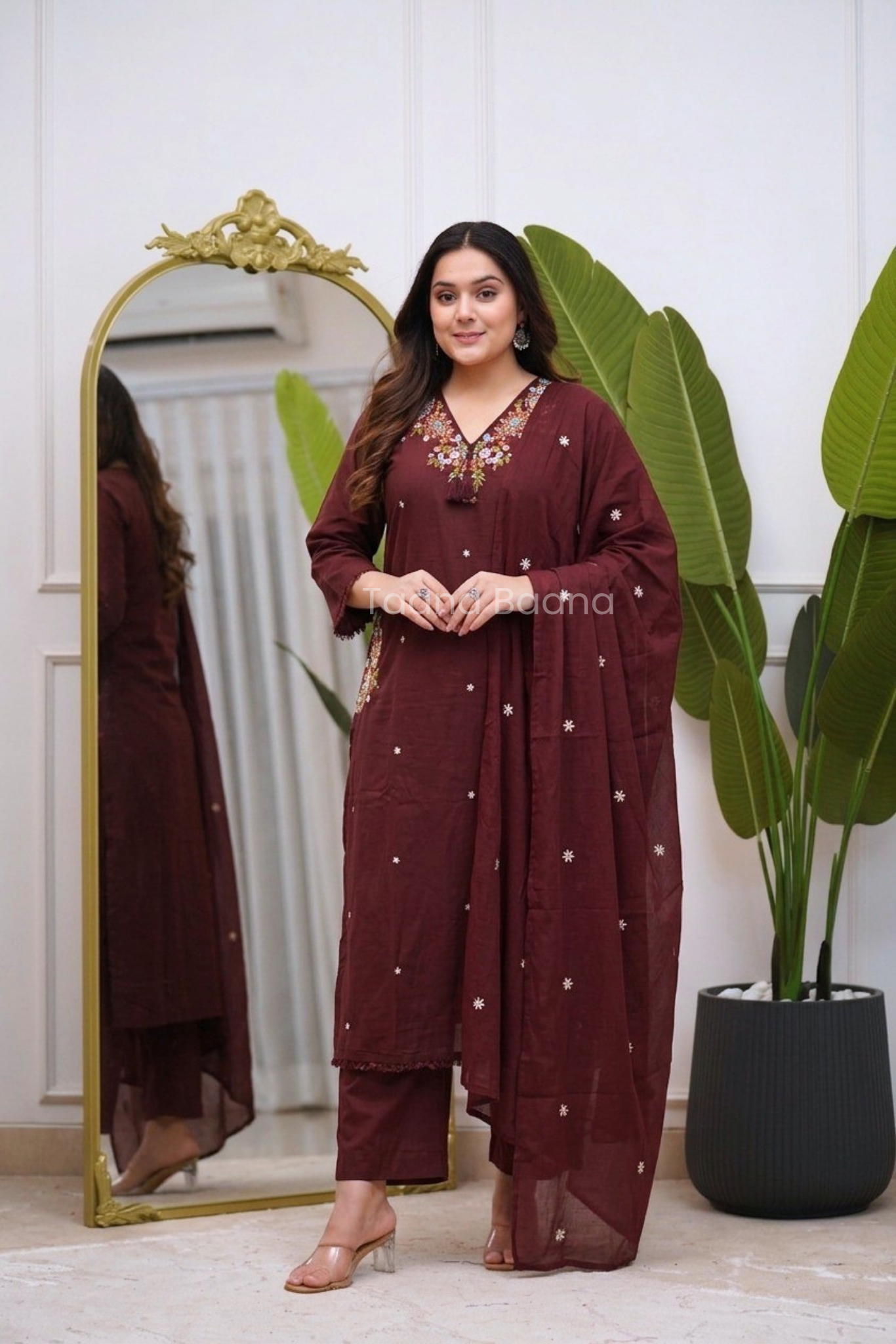 Dupatta Pant Set