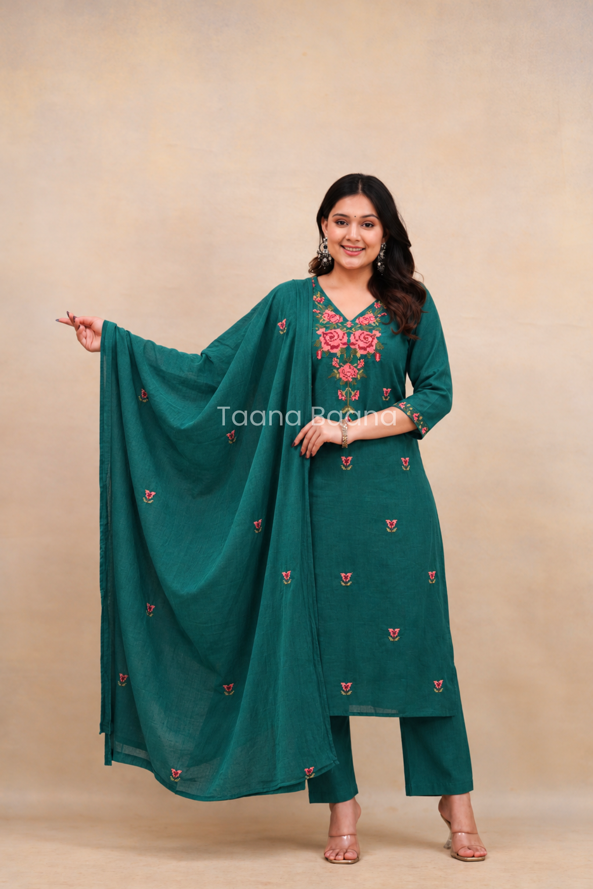 Dupatta Pant Set
