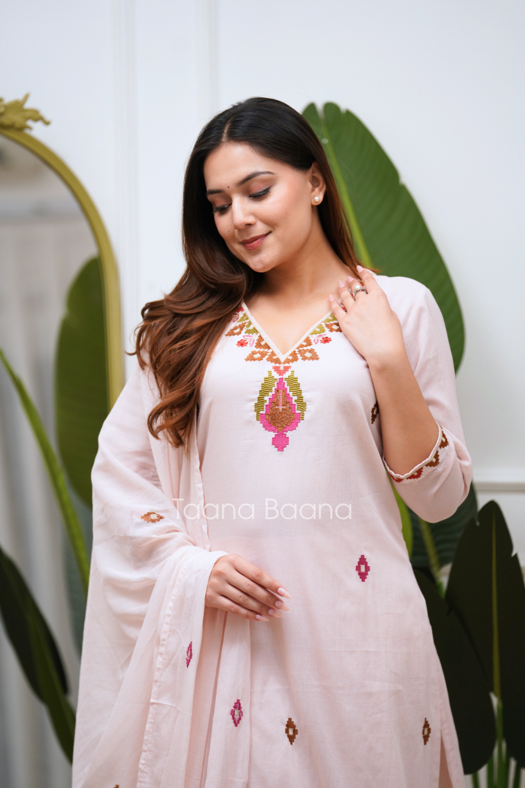 Dupatta Pant Set