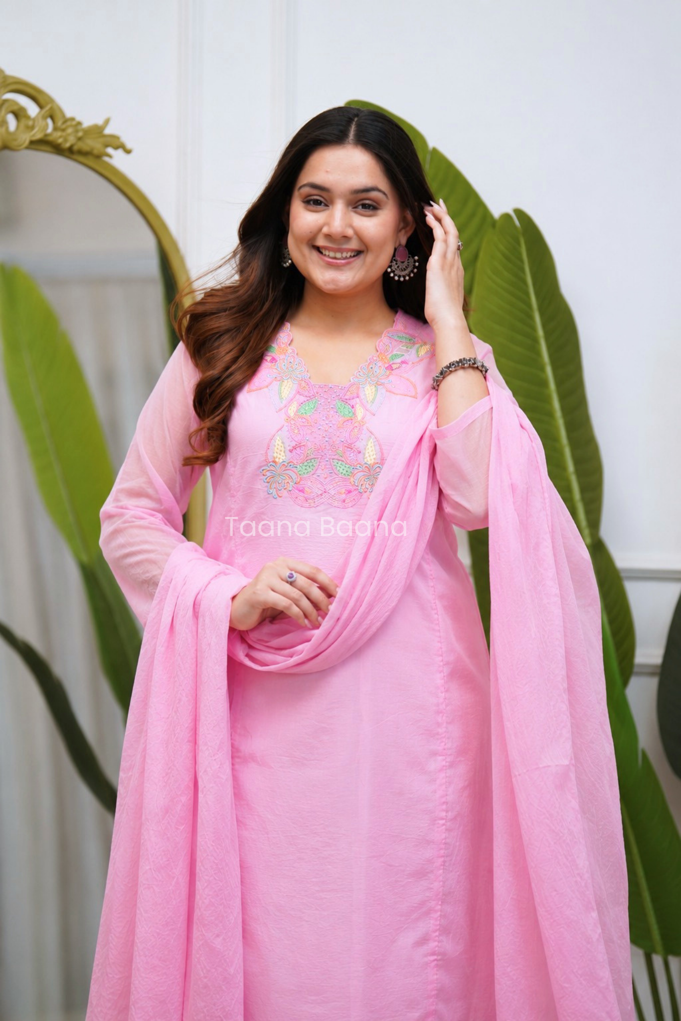 Dupatta Pant Set