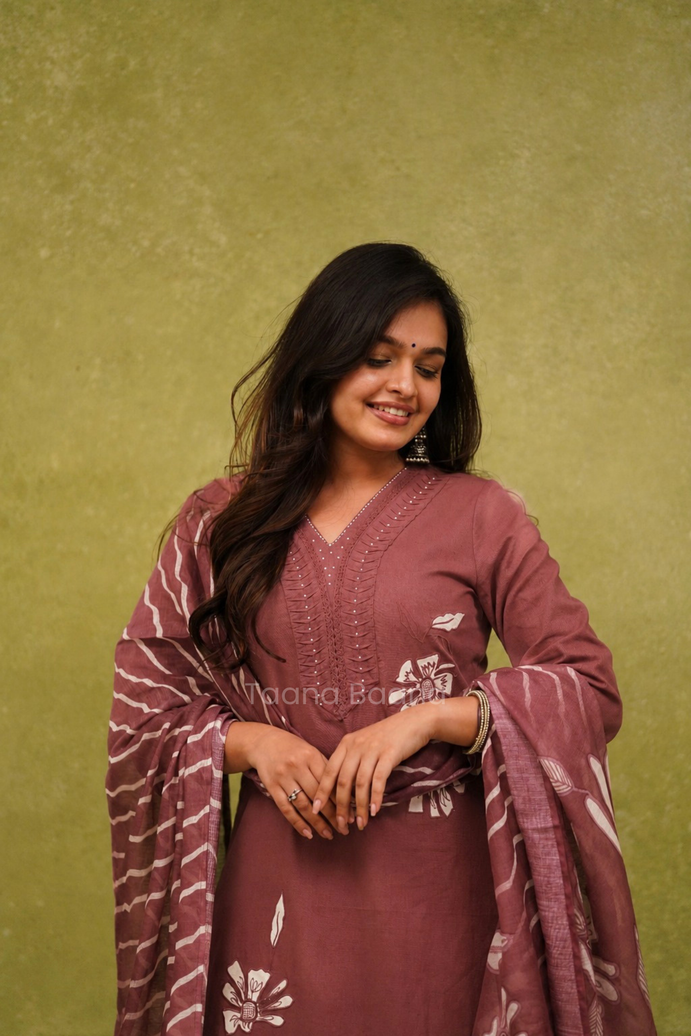 Dupatta Pant Set