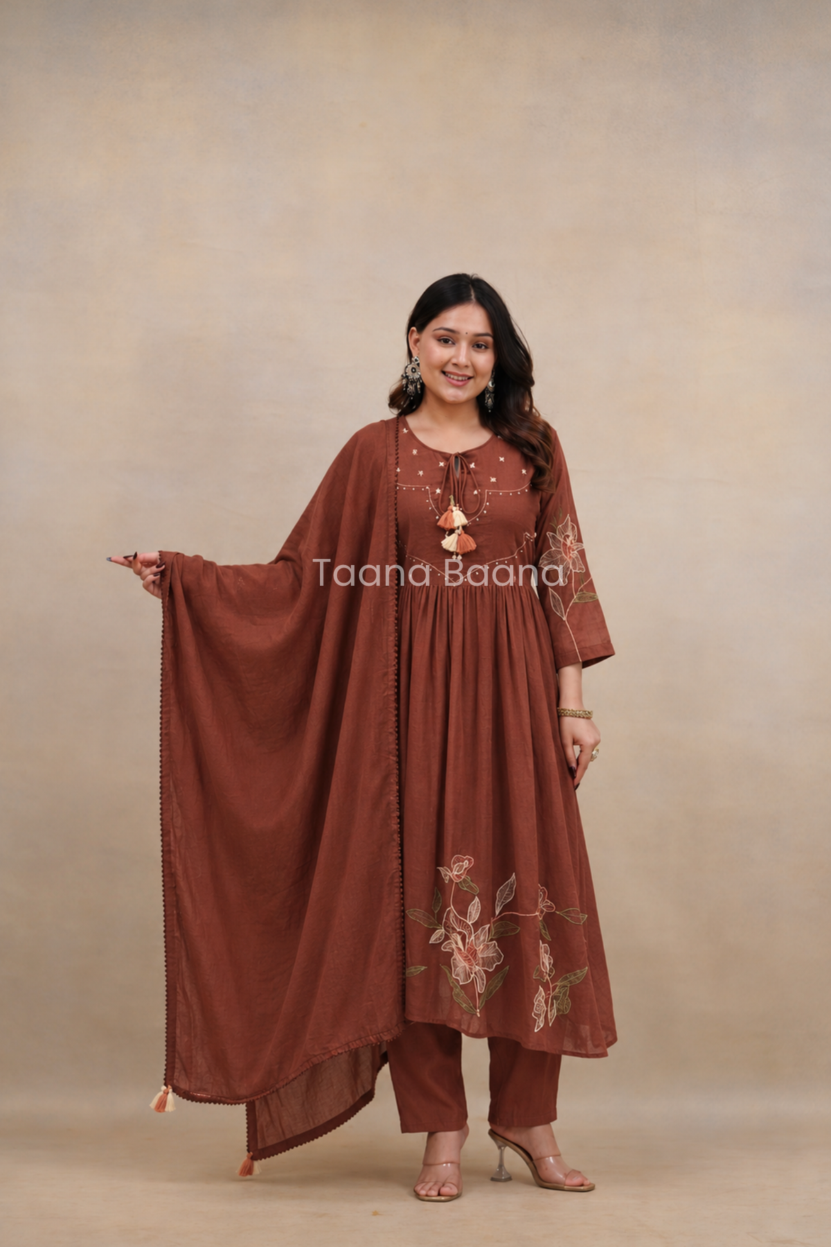 Dupatta Pant Set