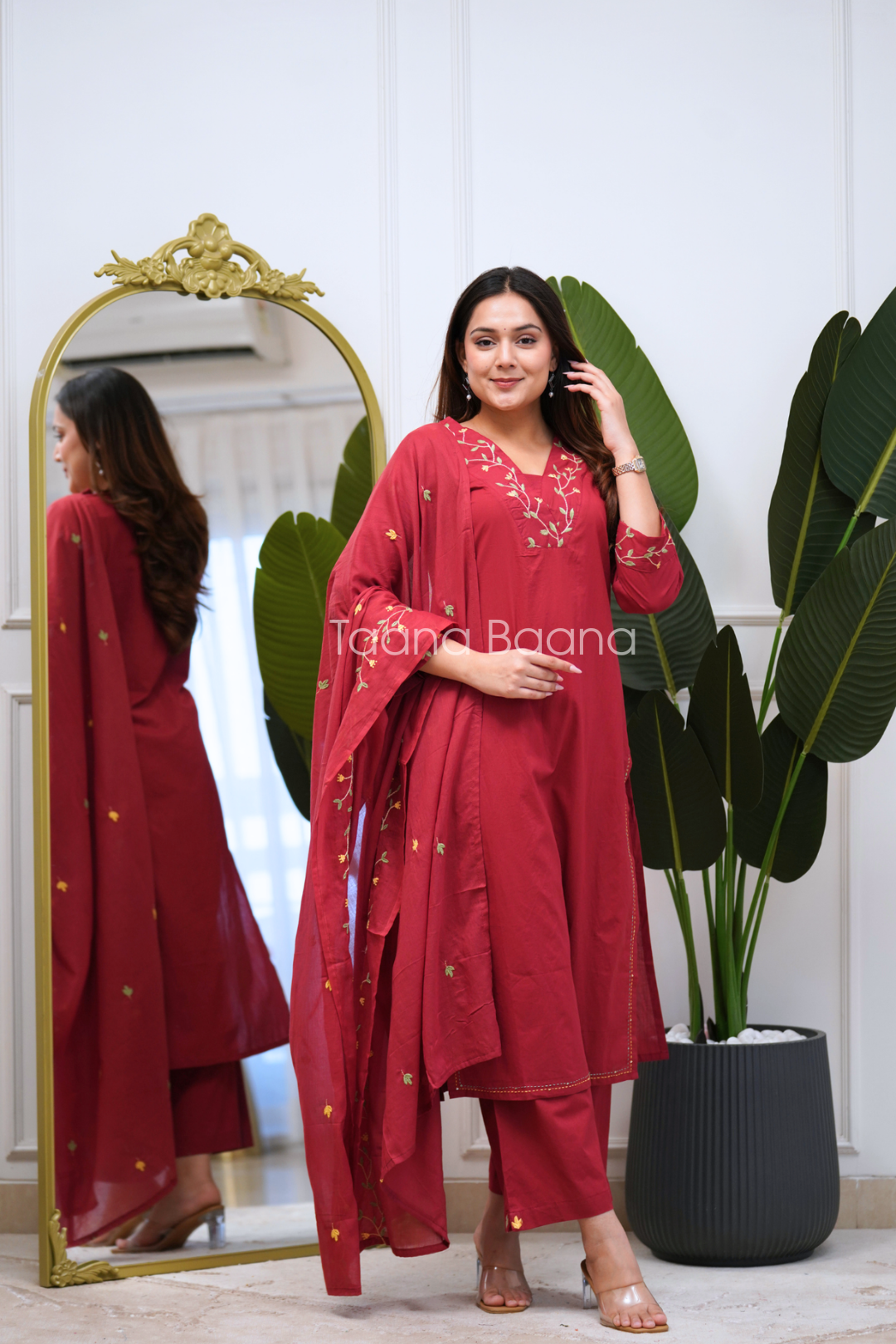 Dupatta Pant Set