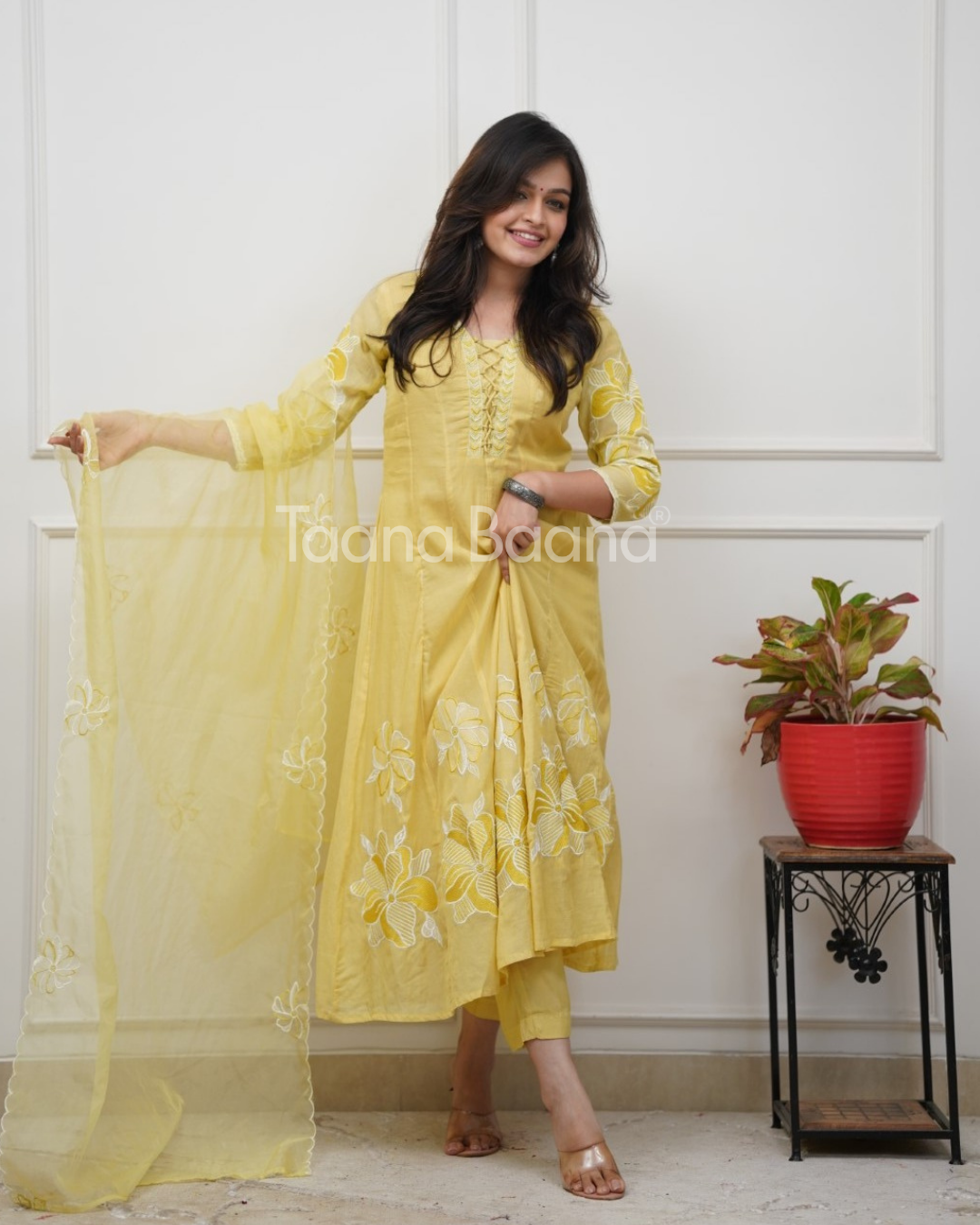 Dupatta Pant Set