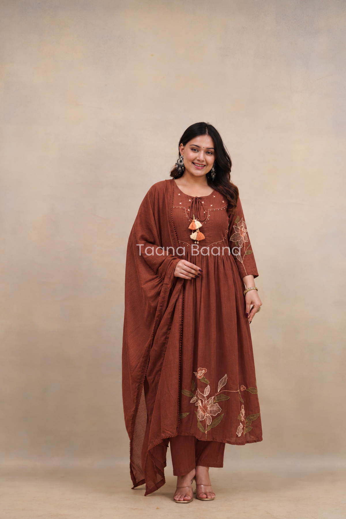 Dupatta Pant Set