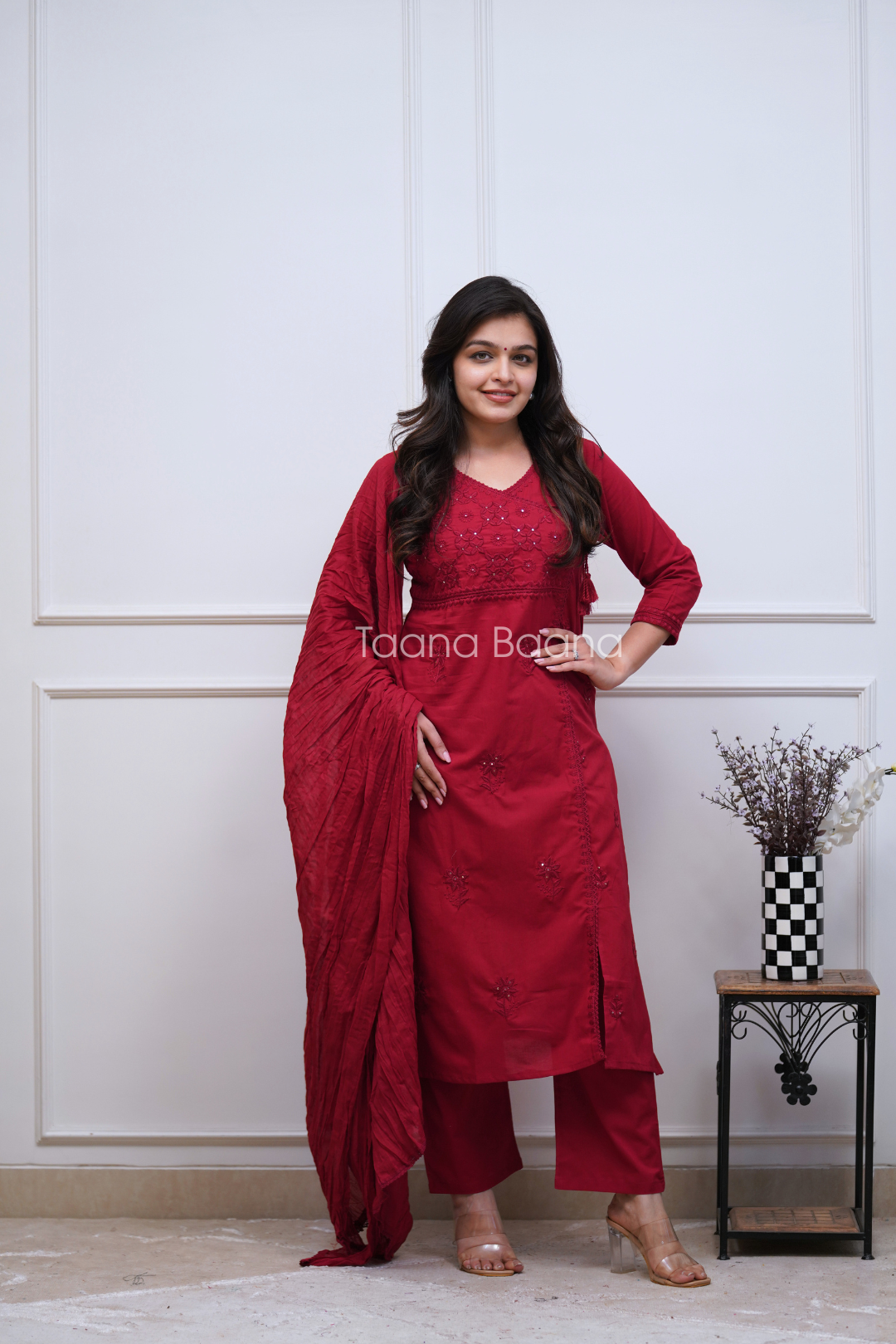 Dupatta Pant Set