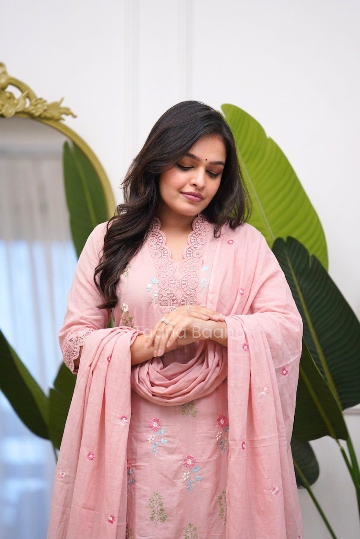 Dupatta Pant Set