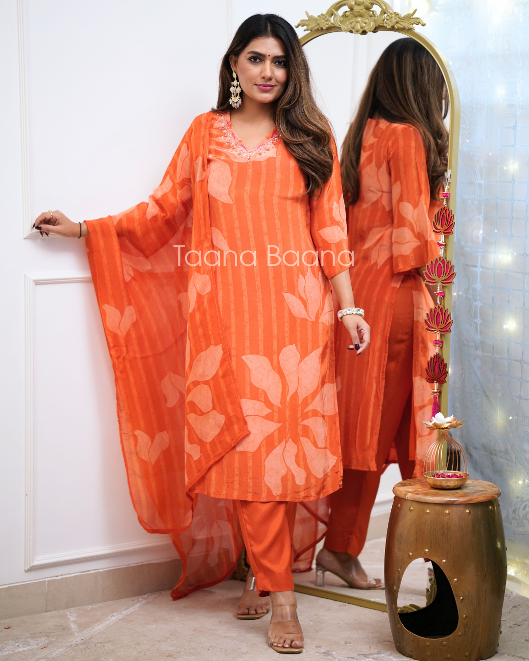 Dupatta Pant Set