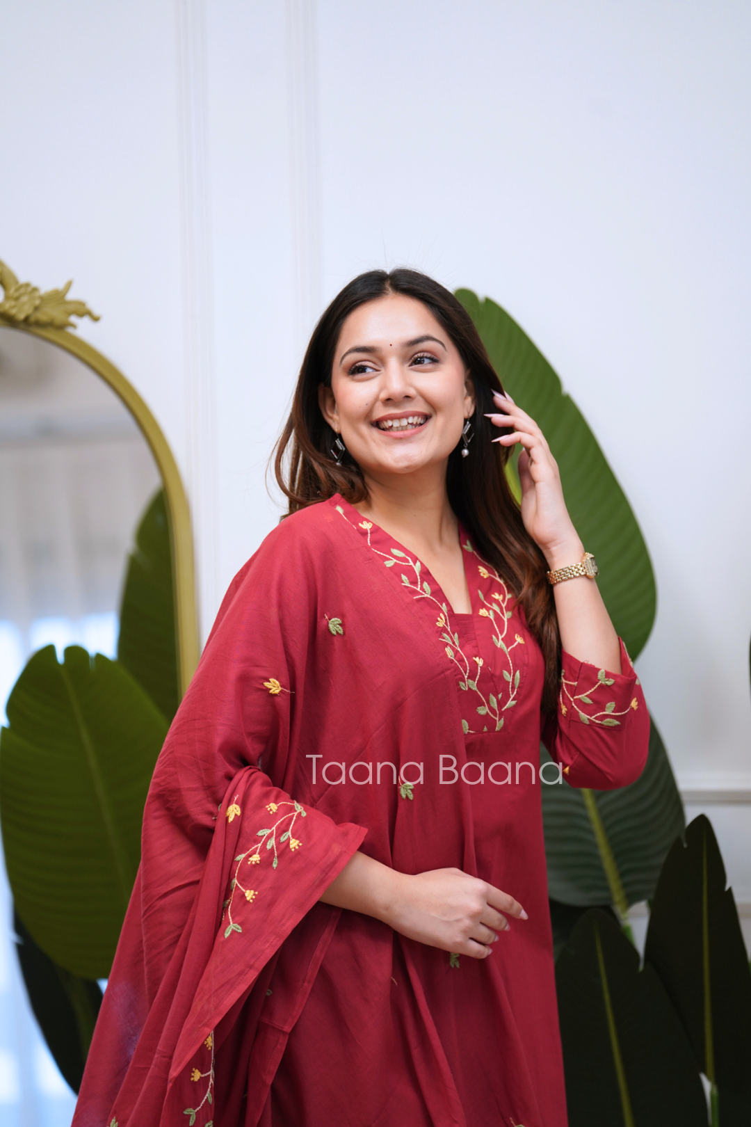 Dupatta Pant Set
