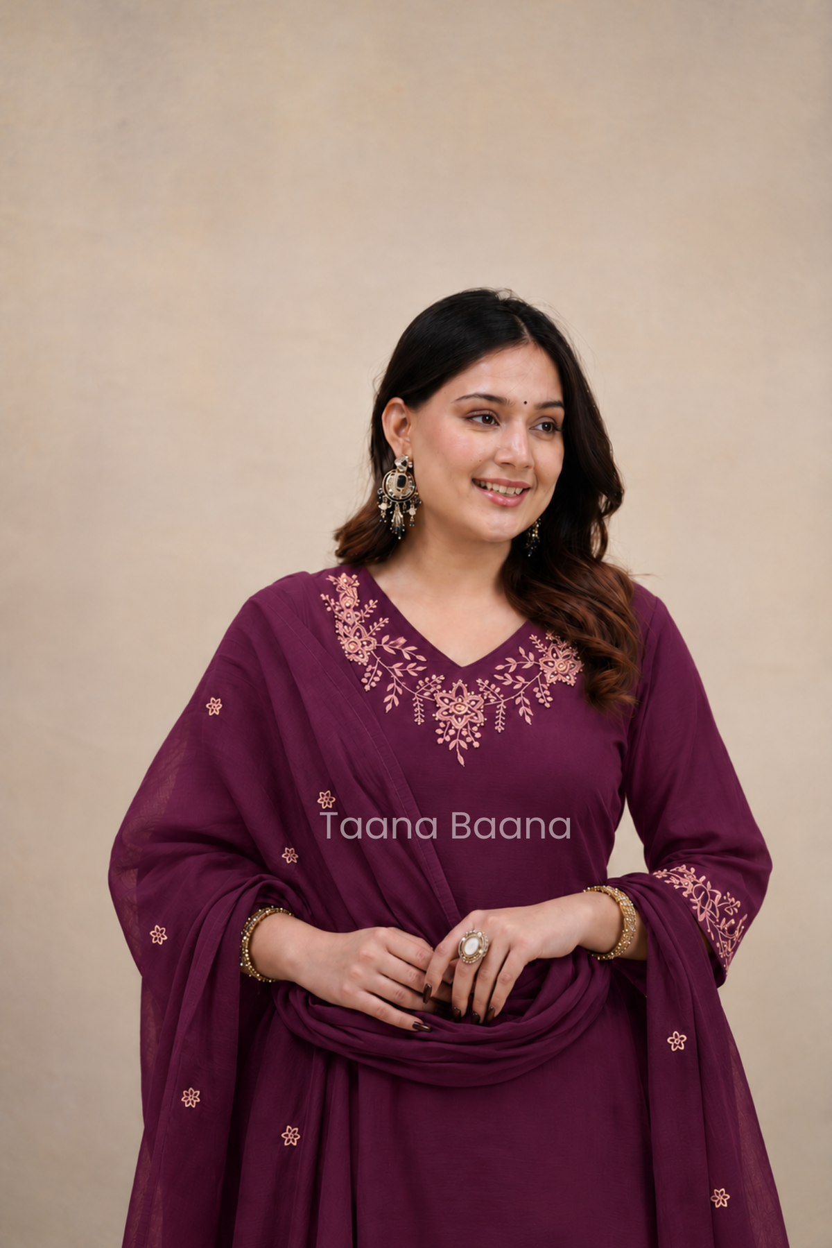 Dupatta Pant Set