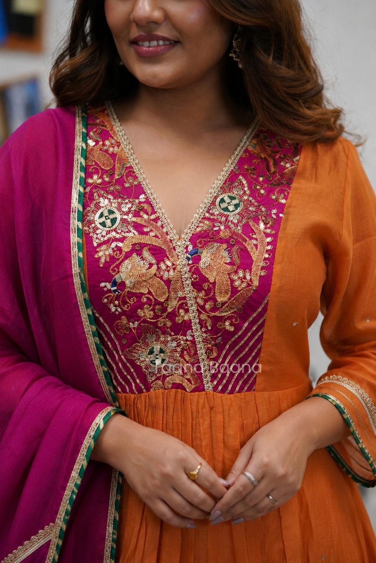 Dupatta Pant Set