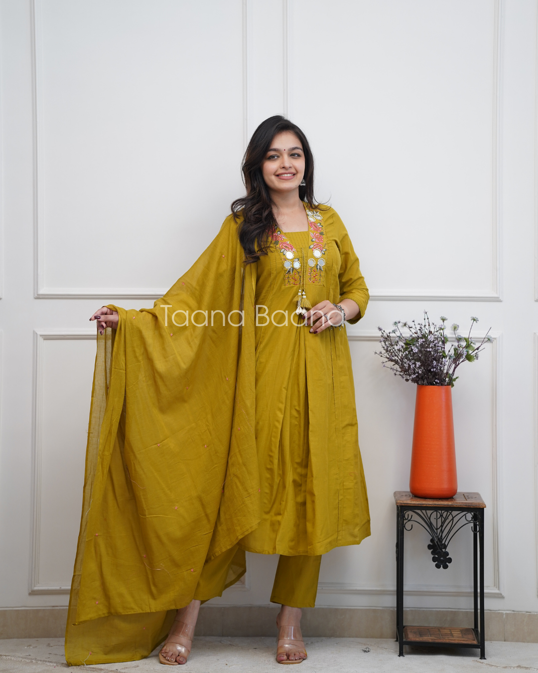 Dupatta Pant Set