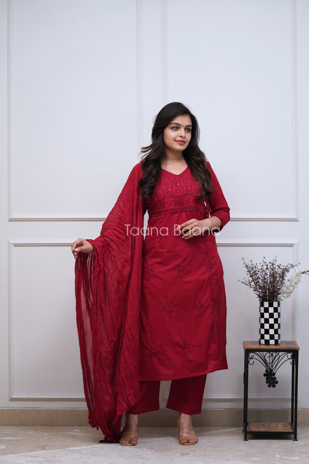 Dupatta Pant Set