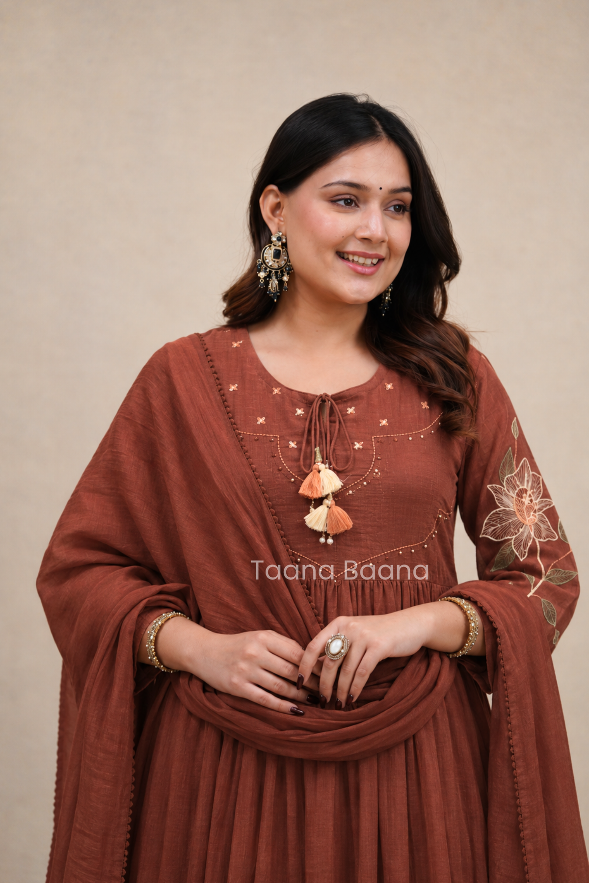 Dupatta Pant Set