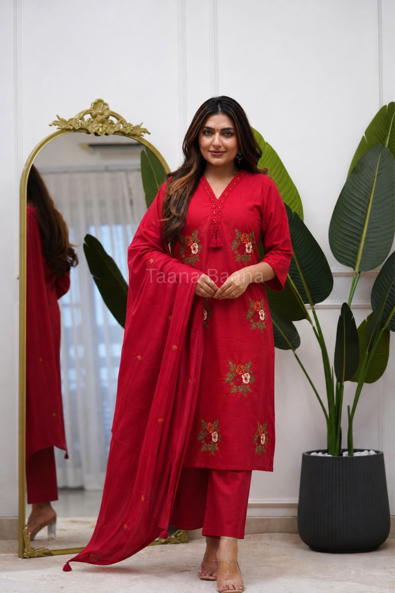 Dupatta Pant Set