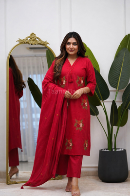 Dupatta Pant Set